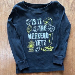 Black Long Sleeve Tee